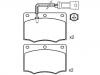 剎車片 Brake Pad Set:1 619 145