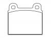 Brake Pad Set:0060 713 601 00