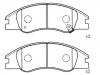 Brake Pad Set:58101-2FA10